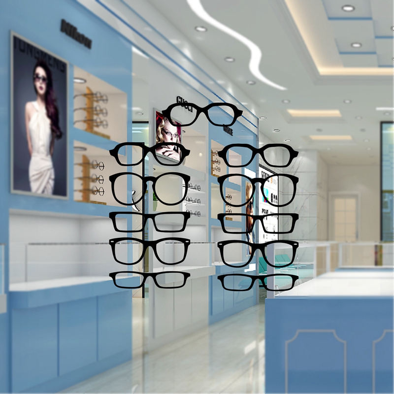 Art Craft Glasses - Autocollant mural en vinyle à bande