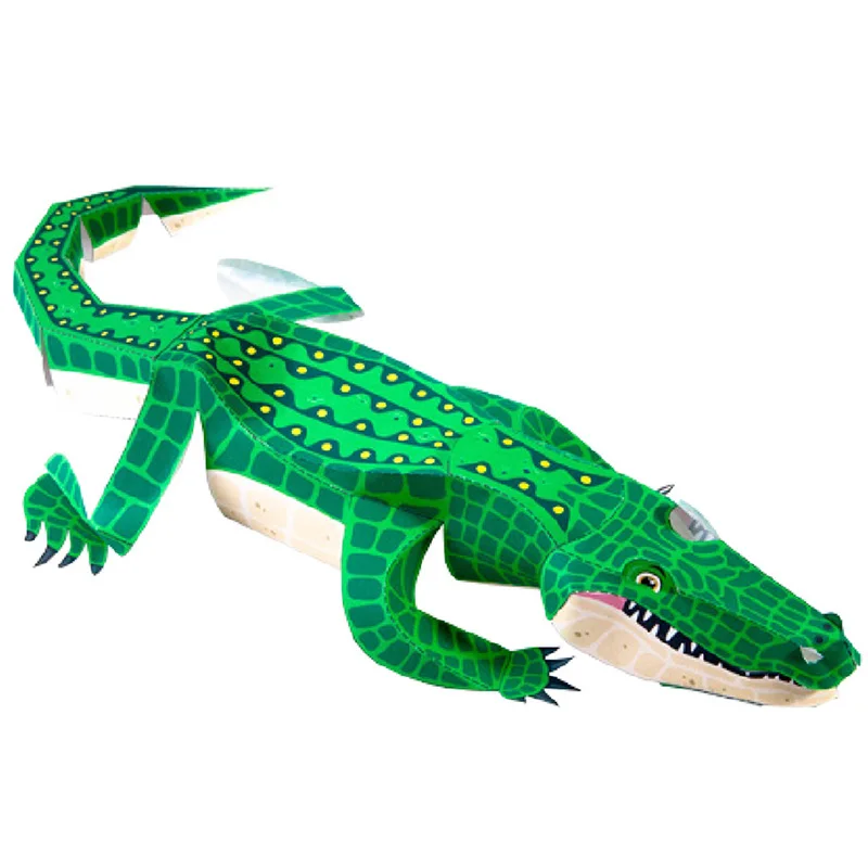 Art Craft With Cardboard - Alligator Pliant Origami Art Mini Mignon