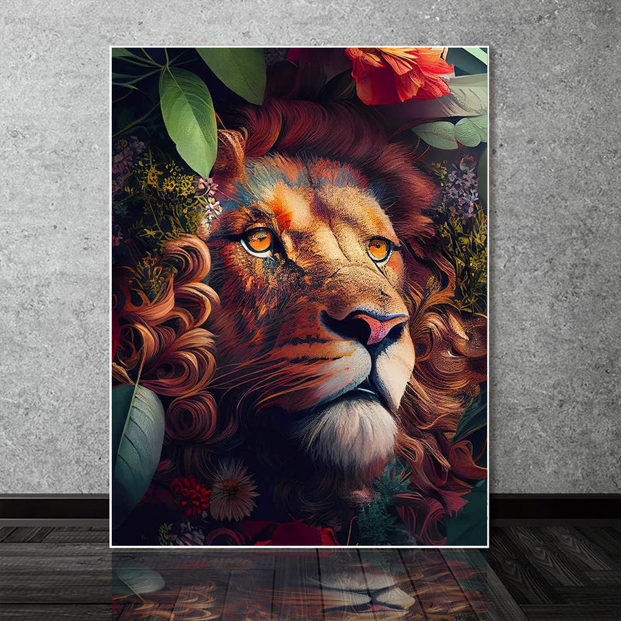 Art And Craft Jungle - Jungle Lion Avatar diamant peinture Kit