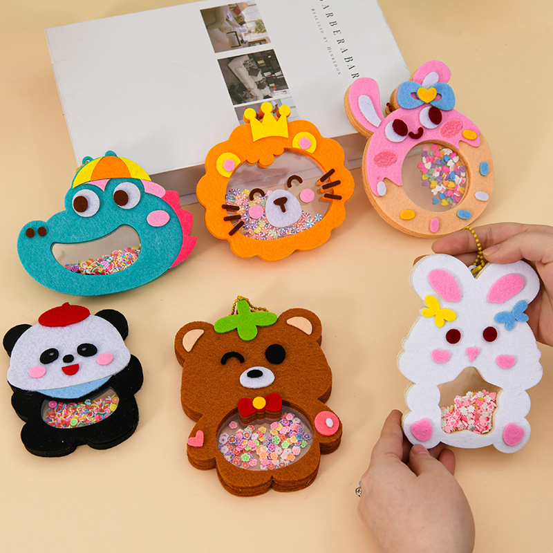 Art Craft Kits For Kids - Bricolage Animal Shake pendentif Art artisanat