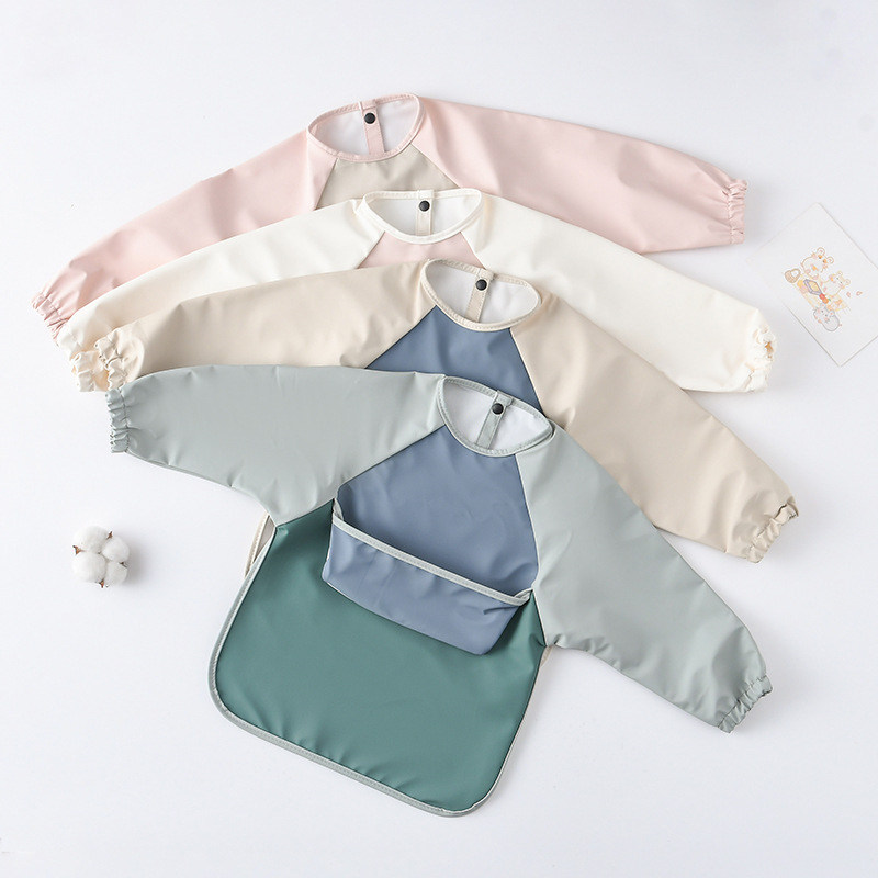 Bavoirs en PU à manches longue - Art Craft Kits For Kids avis et prix