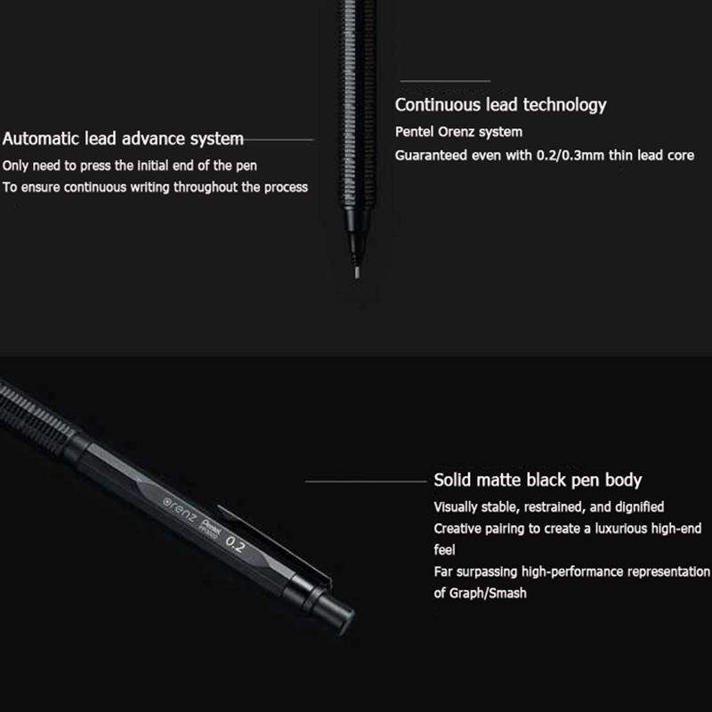 Pentel Crayon Professionnel OR - Pentel Pen Energel avis et prix