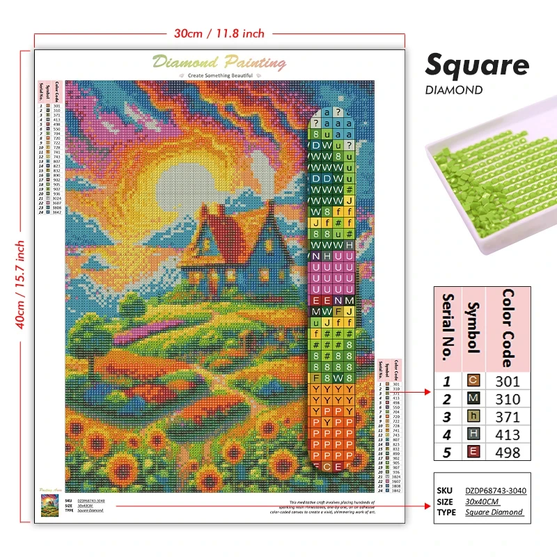Kit de Peinture Diamant 5D DIY - Art And Craft Jungle avis et prix