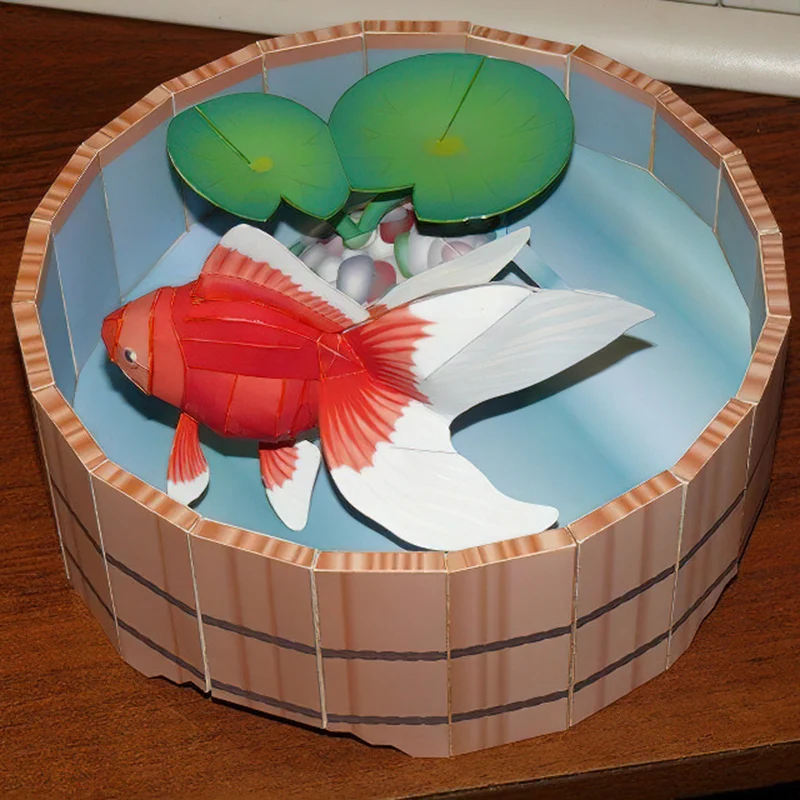 Poisson rouge poisson Origami  - Art Craft With Cardboard avis et prix