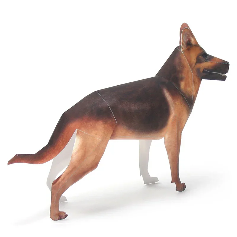 Chien berger allemand Origami  - Art Craft With Cardboard avis et prix