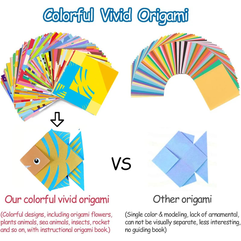 Kit d'origami avec 30/96 feuil - Art Craft Rainbow avis et prix