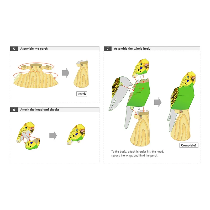 Perruque perroquet oiseau fait - Art Craft With Cardboard avis et prix