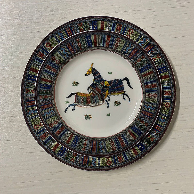 Assiette de dîner en porcelain - Art And Craft Jungle avis et prix