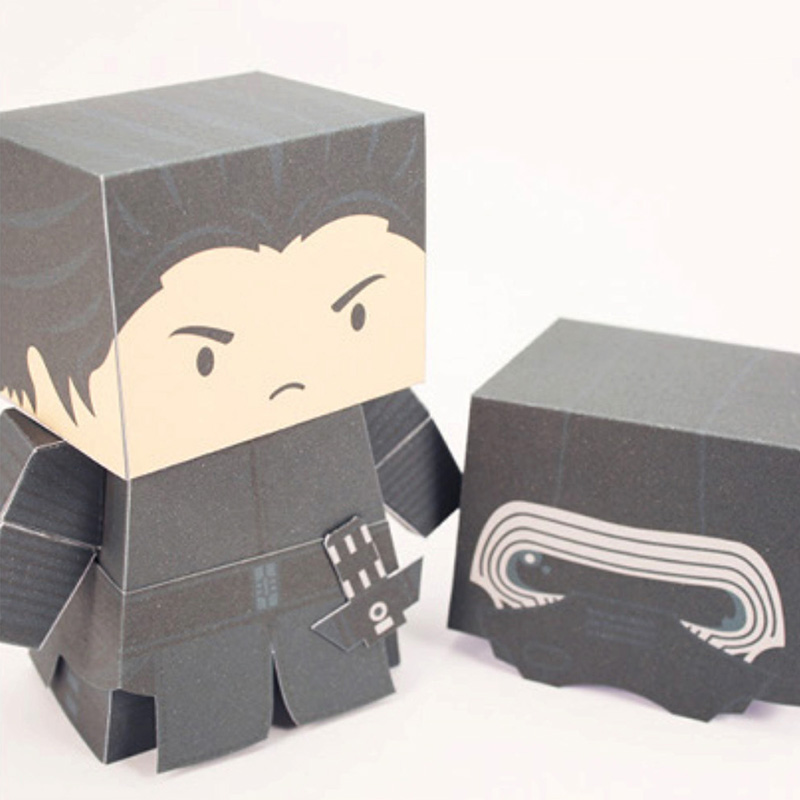 Figurine Cube 3D en papier d'a - Art Craft With Cardboard avis et prix