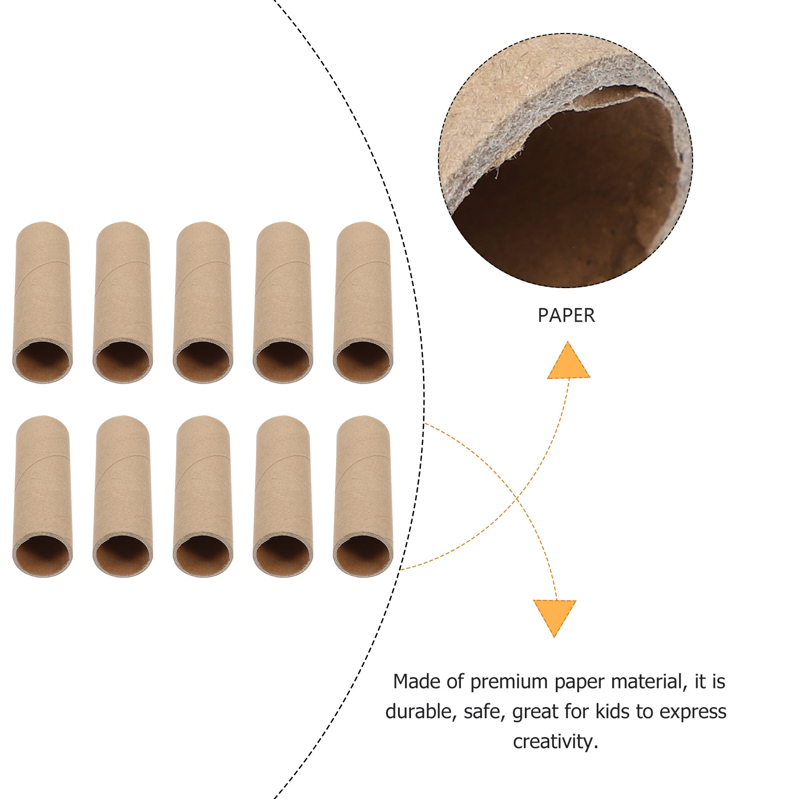 15 tubes en papier kraft, roul - Art Craft With Cardboard avis et prix